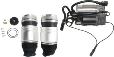 Replacement 022815-03-PLK Air Suspension Kit - Black, Direct Fit