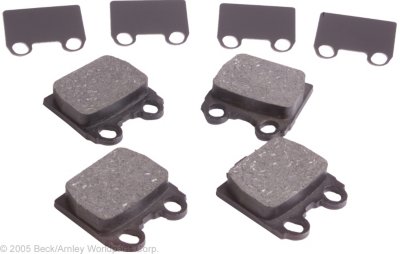 Beck Arnley Brake Pad Set