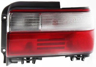 Replacement 11-3055-00  Tail Light - Clear & Red Lens, DOT, SAE compliant, Direct Fit