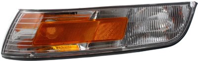 Replacement 18-5044-01 Corner Light - Clear & Amber Lens, Plastic Lens, DOT, SAE compliant, Direct Fit