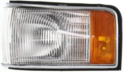 Replacement 18-5070-01 Corner Light - Clear & Amber Lens, Plastic Lens, DOT, SAE compliant, Direct Fit