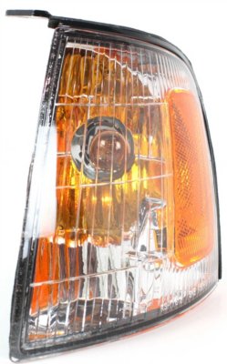 Replacement 18-5094-00 Corner Light - Clear & Amber Lens, Plastic Lens, DOT, SAE compliant, Direct Fit