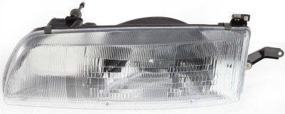 Replacement 20-1699-00  Headlight - Clear Lens, Composite, DOT, SAE compliant, Direct Fit