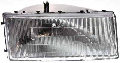 Replacement 20-1794-00  Headlight - Clear Lens, Composite, DOT, SAE compliant, Direct Fit