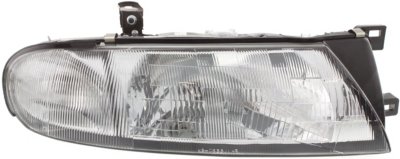 Replacement 20-1848-50  Headlight - Clear Lens, Composite, DOT, SAE compliant, Direct Fit