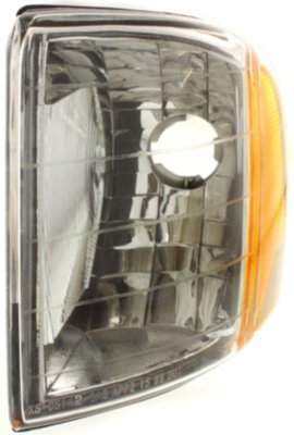 Replacement 3331526LUS Corner Light - Clear & Amber Lens, Plastic Lens, DOT, SAE compliant, Direct Fit
