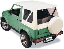 4WD Pros 4WD51135152 ReTop Soft Top - White, Vinyl Coated Polyester and Cotton, Without Frame (Requires Factory Frame)
