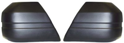 Crown 52000178 Bumper End - Black, Plastic, Direct Fit