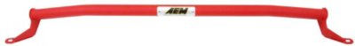 AEM Air A18290011WR Strut Bar - 1.5 in. Diameter, Powdercoated red, Steel, Direct Fit