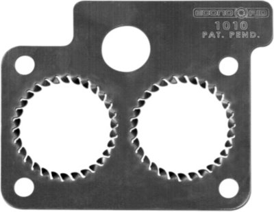 Airaid A861010 Econoaid Throttle Body Spacer - Natural, Aluminum, 50-State Legal