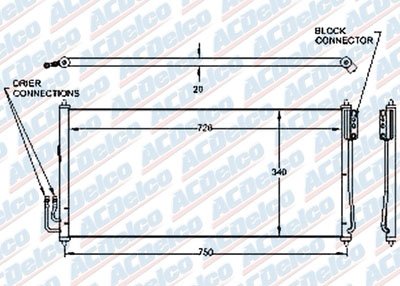 AC Delco A/C Condenser