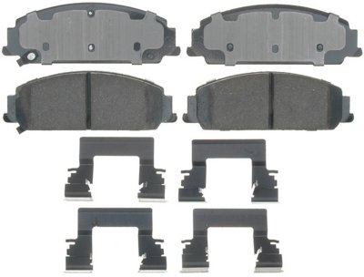 AC Delco AC17D1351CH DuraStop Brake Pad Set - Ceramic, Direct Fit
