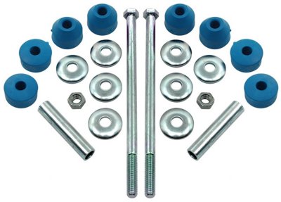 AC Delco AC45G0013 Professional Sway Bar Link - Blue and chrome, Bushing, Non-extended (OE length), Direct Fit