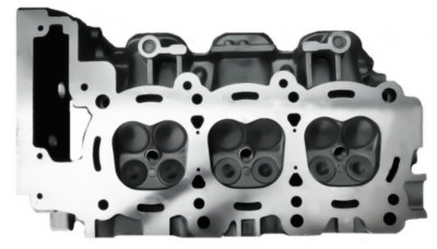 American Cylinder Head ACHAC177C6 Cylinder Head - Natural, Aluminum, Assembled, Direct Fit