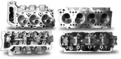 American Cylinder Head ACHAC178C6 Cylinder Head - Natural, Aluminum, Assembled, Direct Fit