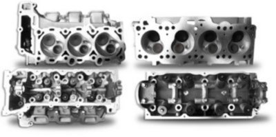 American Cylinder Head ACHAC257C4 Cylinder Head - Natural, Aluminum, Assembled, Direct Fit
