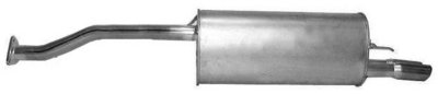 Ansa ANSAAR1255 Muffler - Natural, Aluminized Steel, Direct Fit