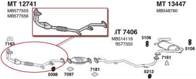 Ansa Exhaust Pipe