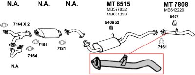 Ansa Tail Pipe
