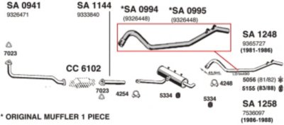 Ansa Tail Pipe