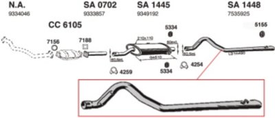 Ansa Tail Pipe
