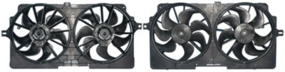ProRad APDI6031106 Cooling Fan Assembly - Black, Dual, Radiator Fan, Direct Fit