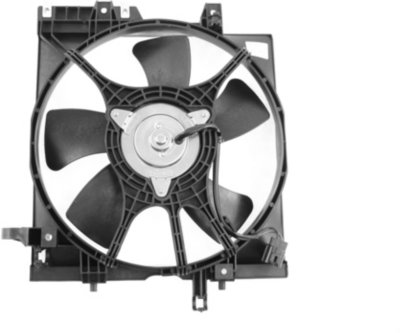 ProRad APDI6033106 Cooling Fan Assembly - Black, Single, Radiator Fan, Direct Fit