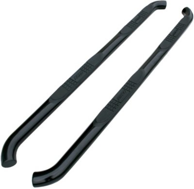 Aries ARS204003 3in Side Bars Nerf Bars - Powdercoated Black, Steel, Direct Fit