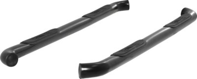 Aries ARS204075 3in Side Bars Nerf Bars - Powdercoated Black, Steel, Direct Fit