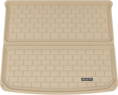 Aries ARSPO0051302 3D Floor Liner Cargo Mat - Tan, Rubberized, Thermoplastic, All-Weather, Molded Cargo Liner, Direct Fit