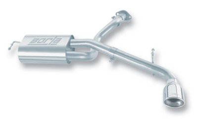 Borla B2511743 Performance Exhaust System - 2.25 in. Main Piping Diameter, Single, Right Rear, Natural, Stainless Steel