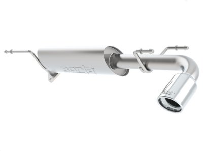 Borla B2511843 Performance Exhaust System - 2 in. Main Piping Diameter, Single, Rear (Passenger Side), Natural, Stainless Steel