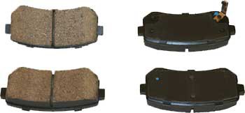 Beck Arnley Brake Pad Set