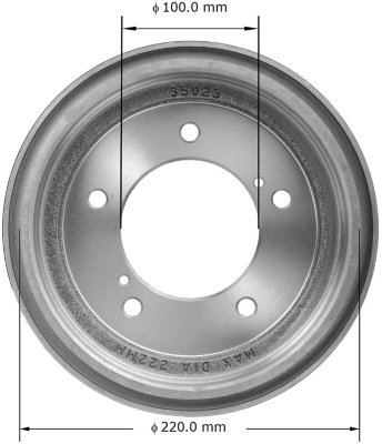 Bendix Brake Drum