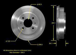 Bendix Brake Drum