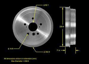 Bendix Brake Drum