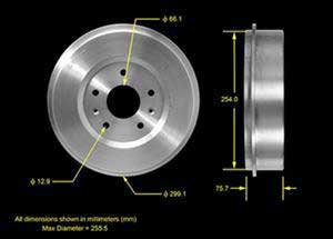 Bendix Brake Drum