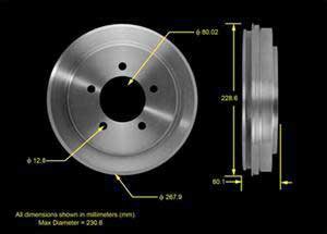 Bendix Brake Drum