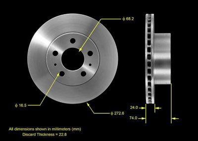 Bendix Brake Disc