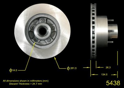 Bendix Brake Disc
