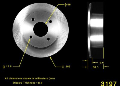 Bendix Brake Disc