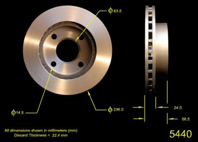 Bendix Brake Disc
