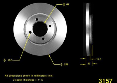 Bendix Brake Disc
