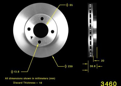 Bendix Brake Disc