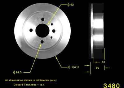 Bendix Brake Disc