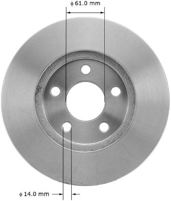Bendix Brake Disc