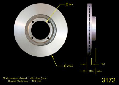 Bendix Brake Disc