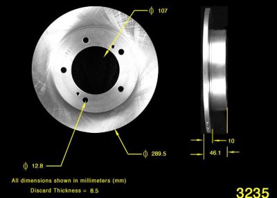 Bendix Brake Disc