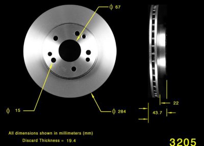 Bendix Brake Disc