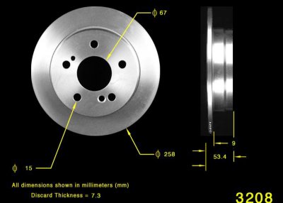 Bendix Brake Disc